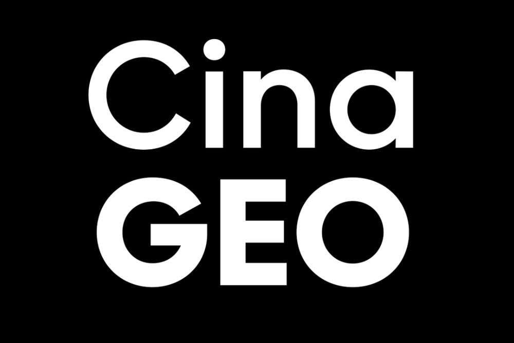 Cina GEO Font chữ thanh lịch, hiện đại, sang trọng dùng cho thiết kế thiệp cưới, thời trang, tạp chí, nước hoa