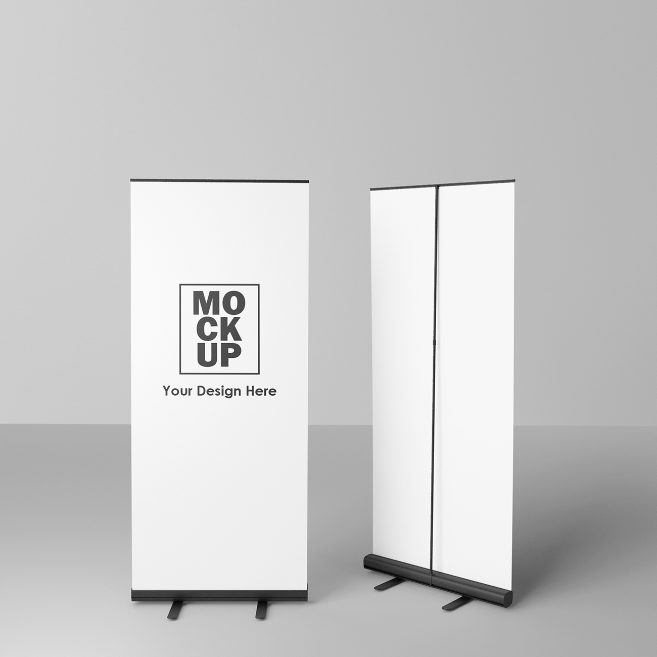 Mockup standee PSD mẫu số 86