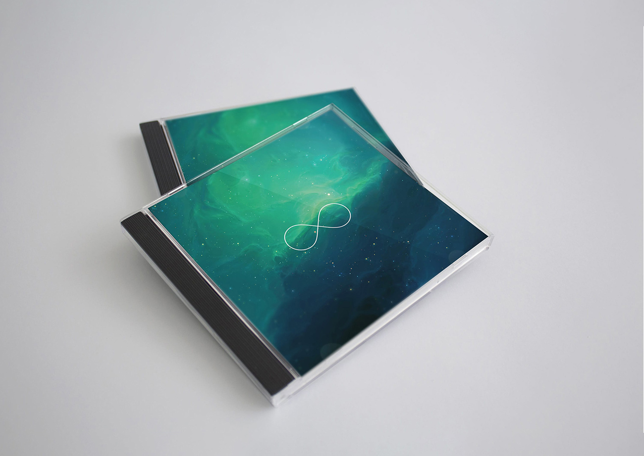 Mockup băng đĩa CD file PSD số 1