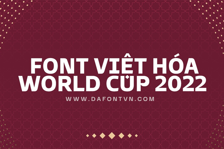 Font chữ TVN-Qatar 2022