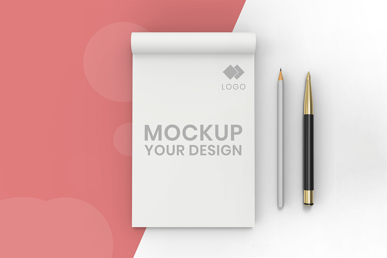 Mockup sổ tay, sổ nhật ký PSD