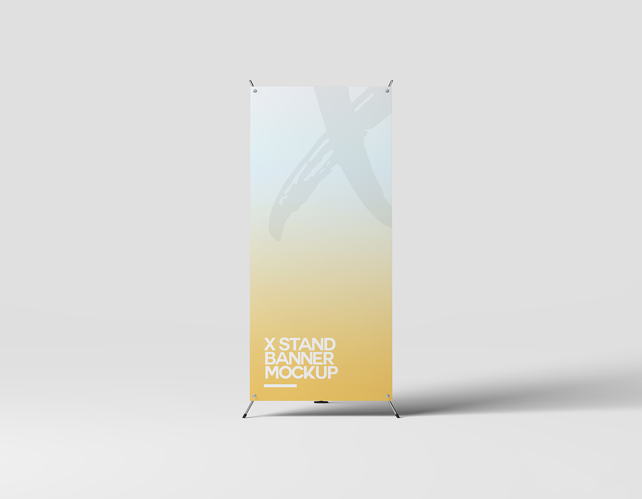 Mockup standee PSD mẫu số 75