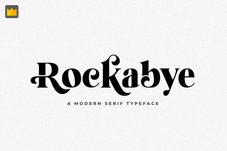 Font chữ TH Rockabye hiện đại và sang trọng