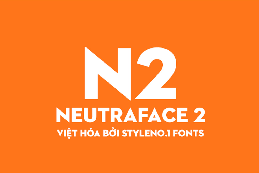 Font hiện đại SVN-Neutraface 2