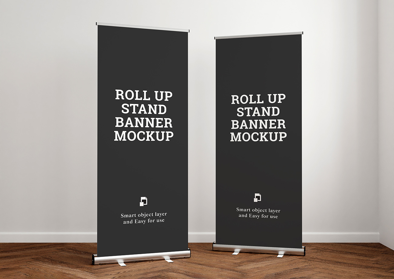 Mockup standee PSD mẫu số 16