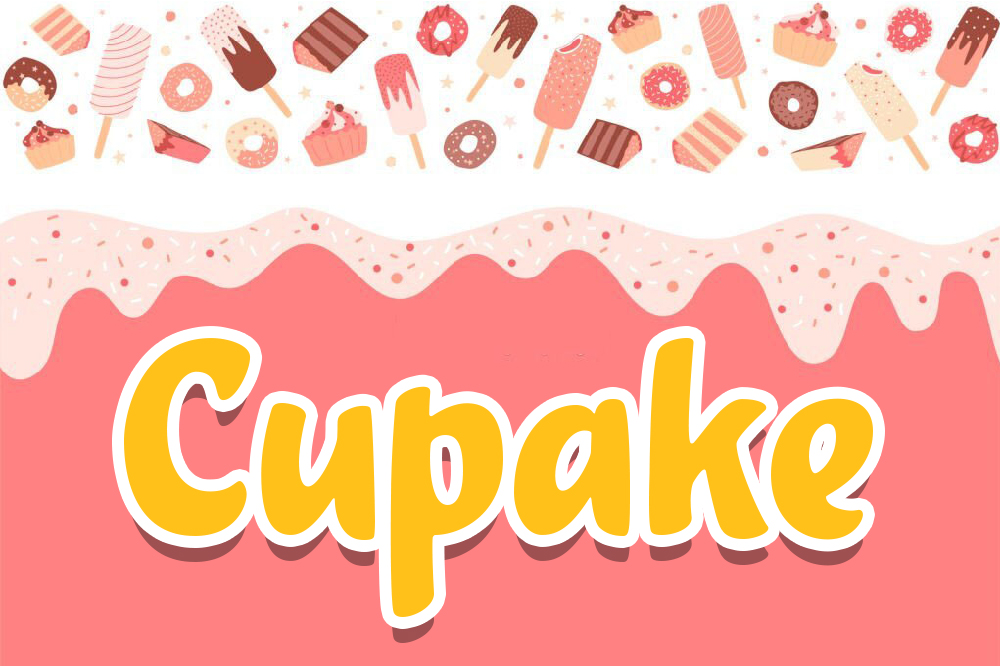 Font Chữ Đồ Ăn SVN Cupcake Việt Hoá