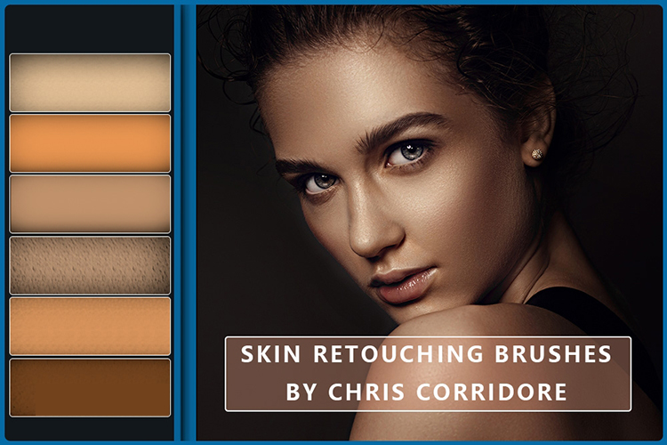 Bộ Brush Chỉnh Sửa Da Chân Dung Cho Photoshop