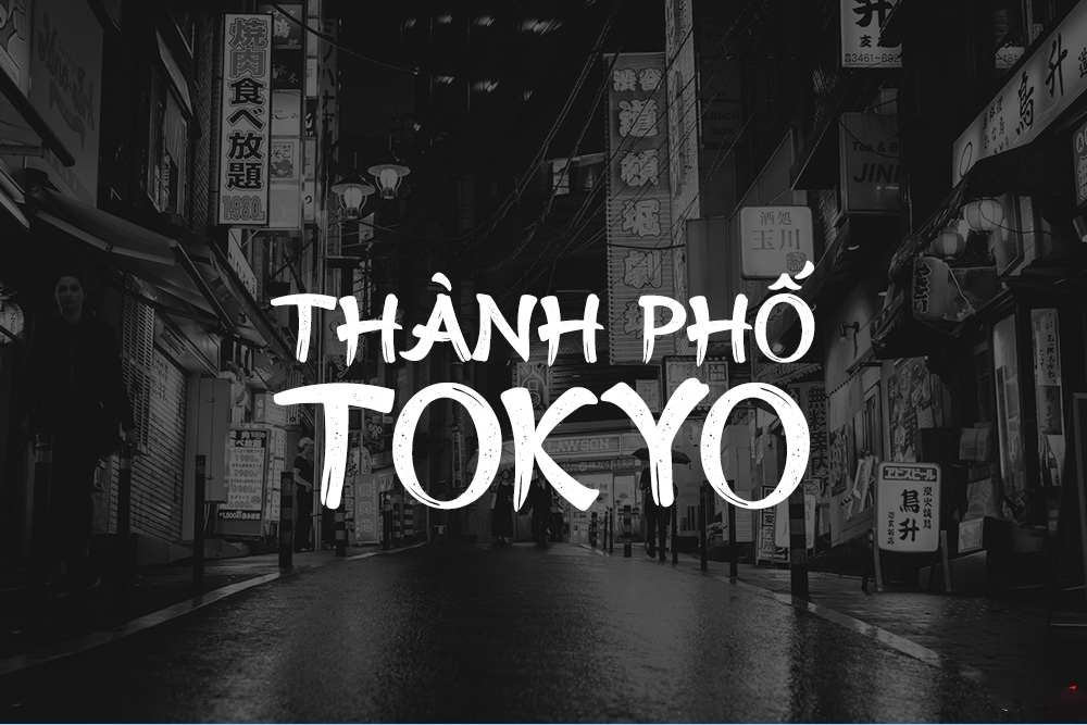 Font chữ brush Tokyo SVN-Hiro Misake