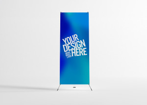 Mockup standee PSD mẫu số 54