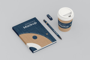 Mockup bút viết PSD