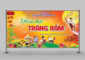 Background trung thu, trăng rằm cho trẻ cho Corel