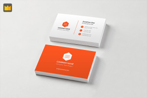 Mockup card visit, danh thiếp, thẻ nhân viên PSD