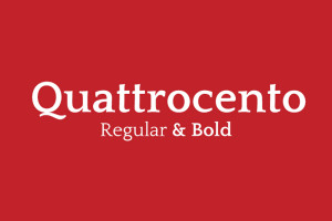 Font văn bản hiện đại SVN-Quattrocento Regular