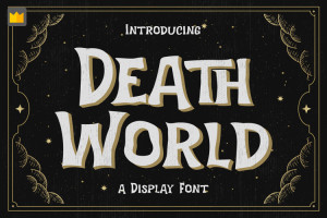 Font kinh dị việt hóa TH Death World