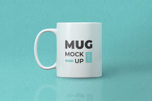 Mockup cốc mẫu số 31 PSD