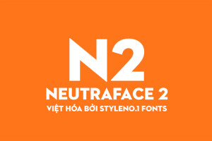 Font hiện đại SVN-Neutraface 2