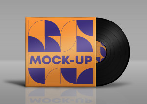 Mockup thiết kế bìa đĩa CD âm nhạc PSD