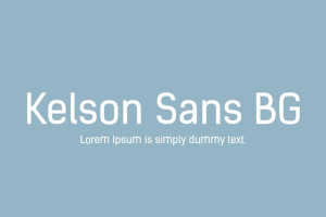 Font chữ thanh lịch, hiện đại, sang trọng dùng cho thiết kế thiệp cưới, thời trang, tạp chí SVN-Kelson Sans Light